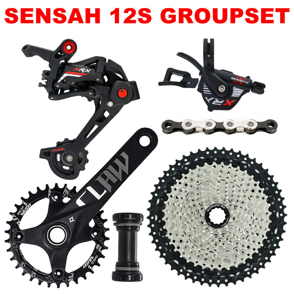Sensah Xrx 12 Speed Groupset For Mtb Xc Bike 11-50/52t 12s Group For M6100