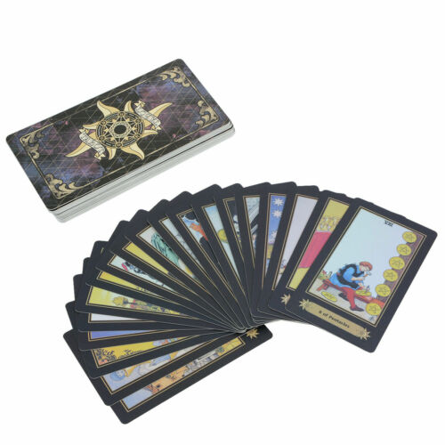 English Version 78-card Beginner Tarot Cards Deck And Book Set With Guidebook