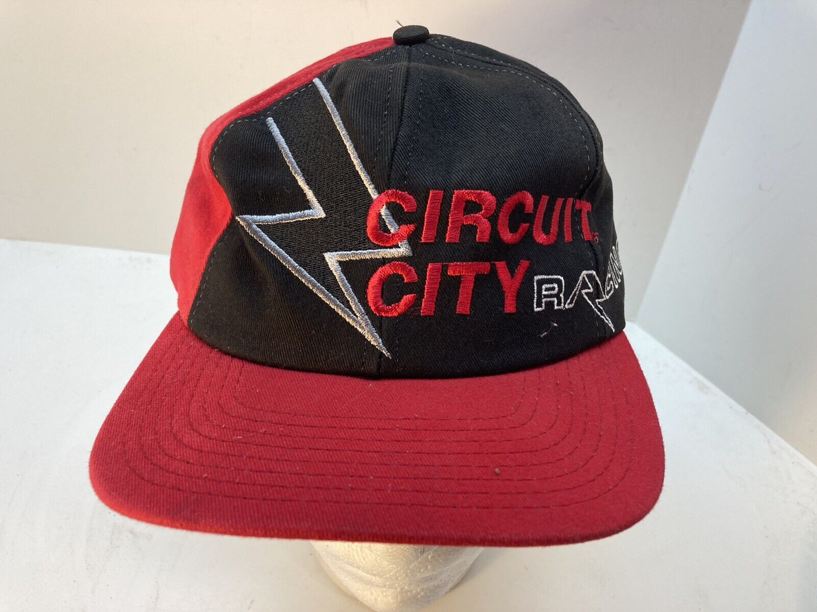 Vintage Hut Stricklin Circuit City Racing Hat Cap Nascar  #8 Chase Racewear
