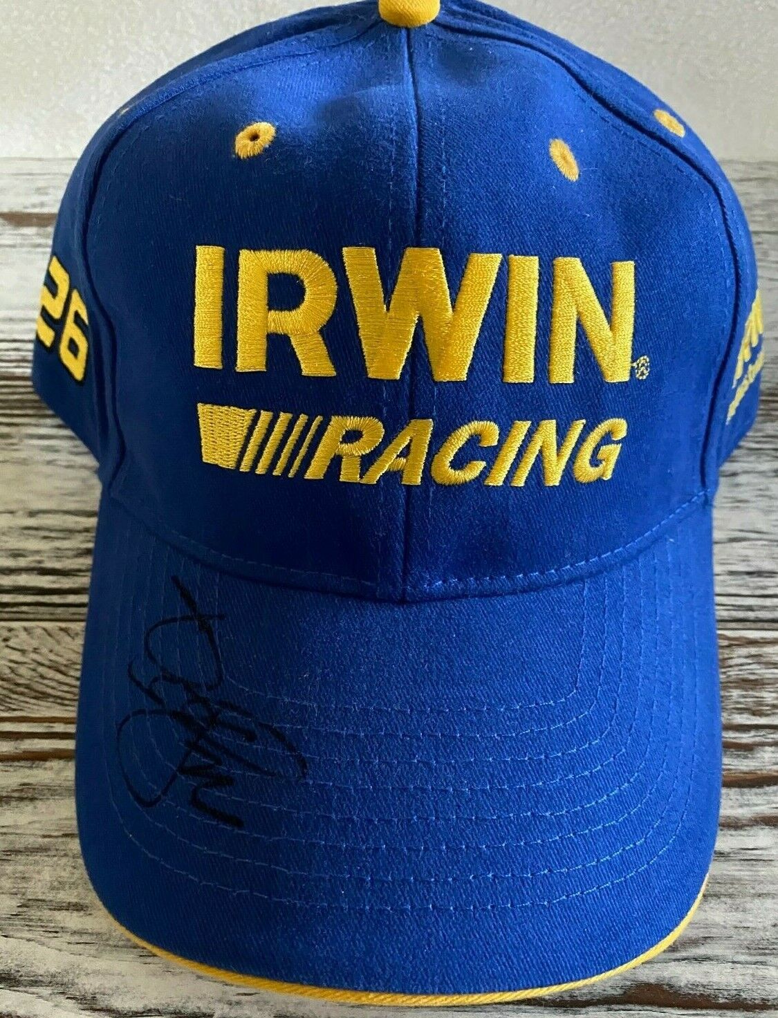 Jamie Mcmurray Signed Autographed Hat Cap Nascar Irwin Industrial Tools