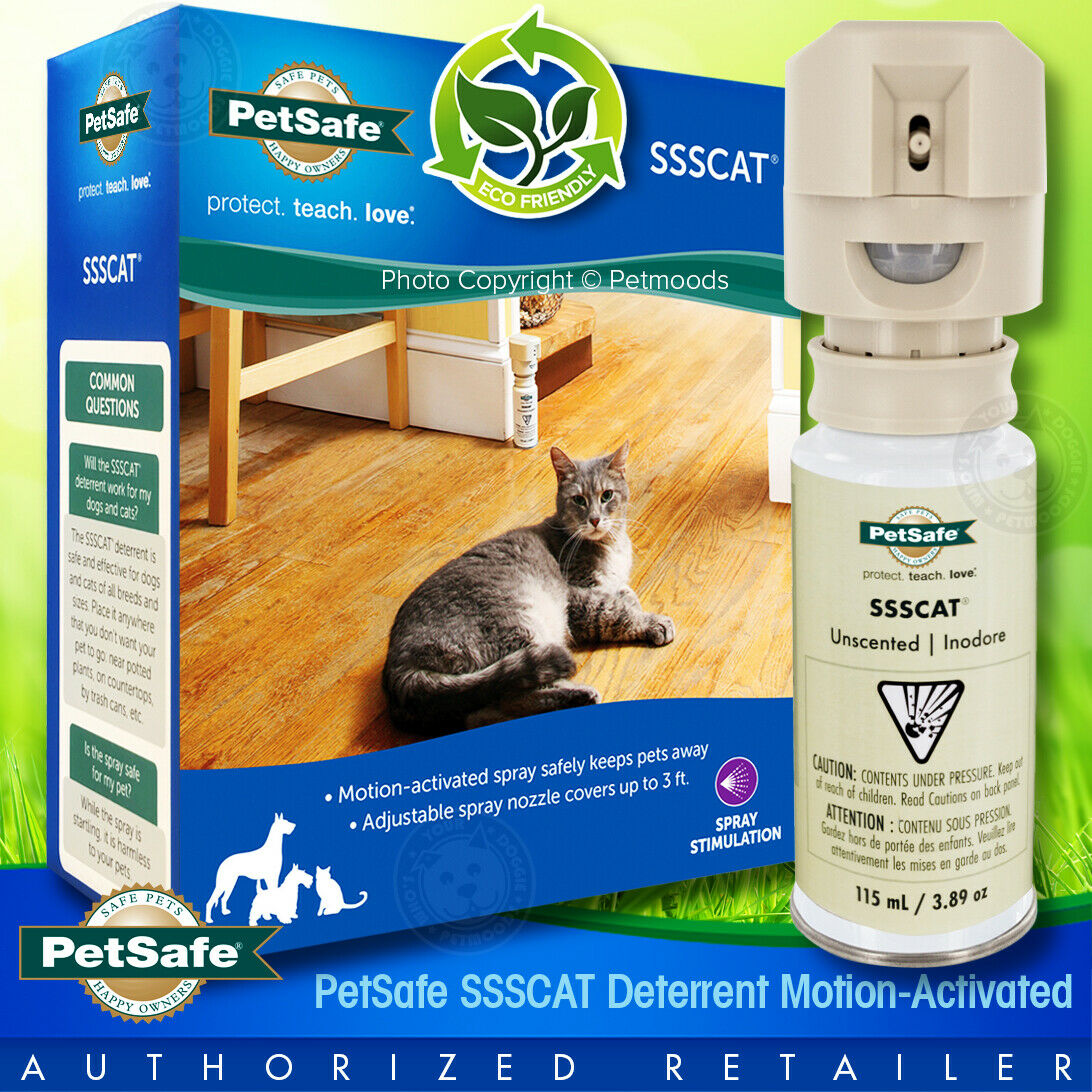 Petsafe Ssscat Spray Deterrent Dog Cat Motion Activated Ppd00-16168 Pet Proofing