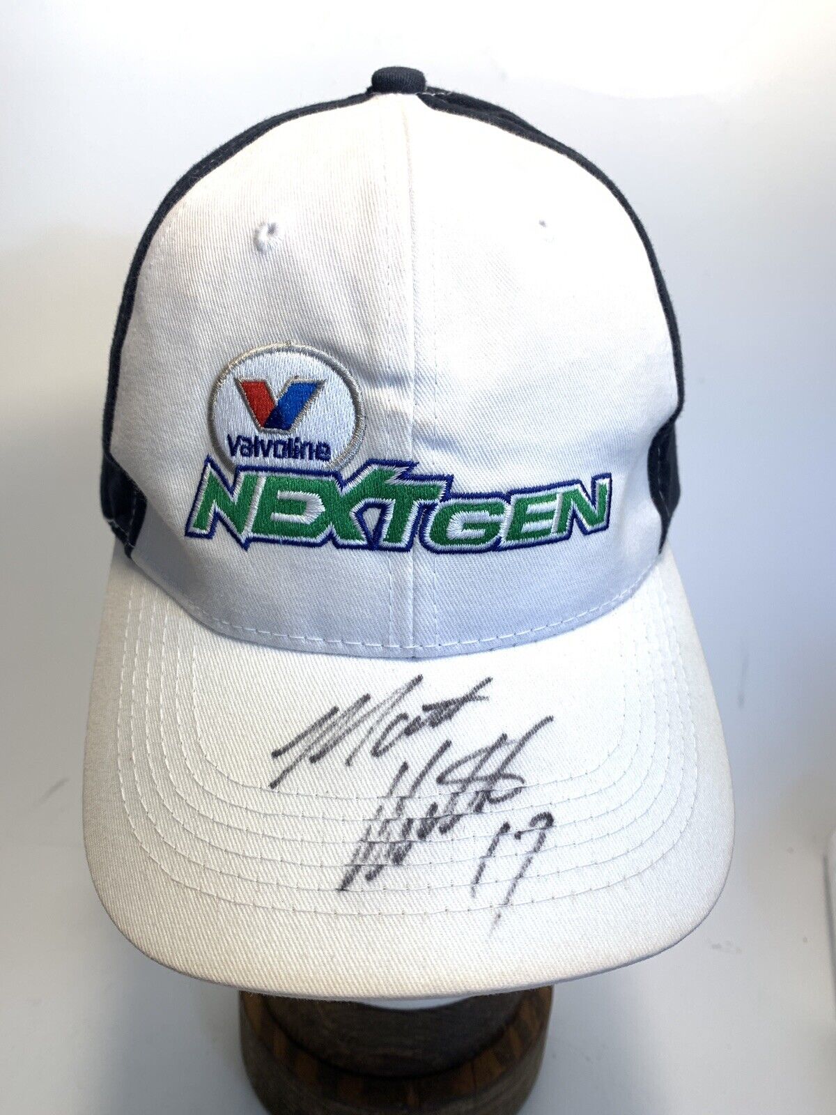 Matt Kenseth Autographed Valvoline Nextgen Hat Cap Adjustable Nascar Driver (iaz