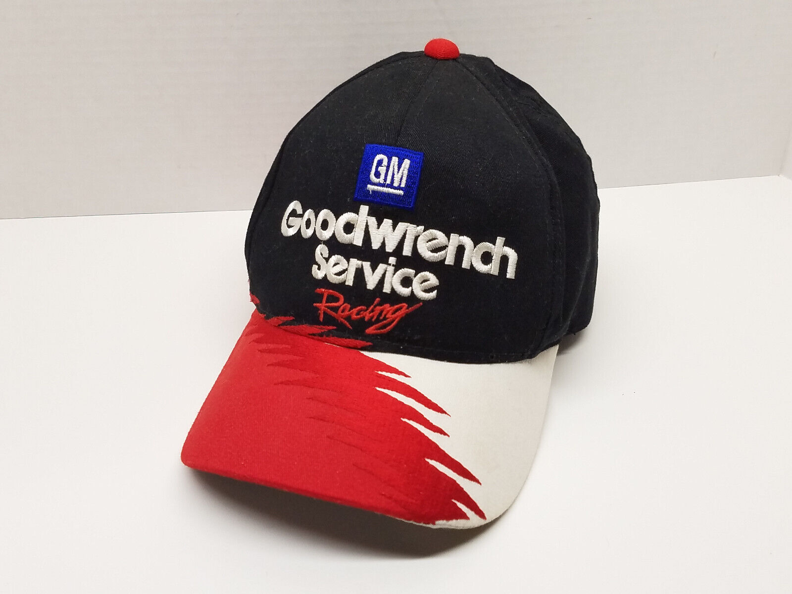 Vtg Gm Goodwrench Service Racing Dale Earnhardt Chase Authentics Nascar Cap - B