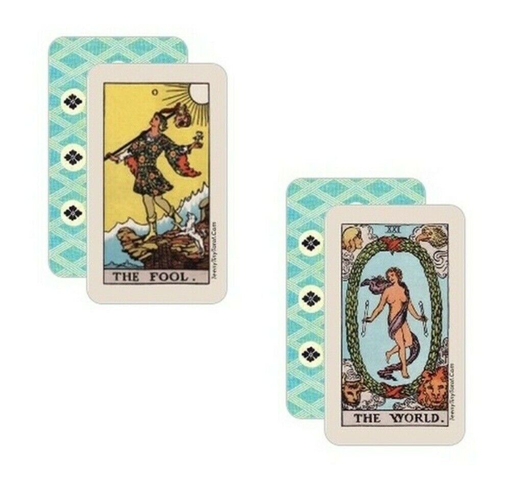 Contemplative Tarot -- Major Arcana -- 22 Rider Waite Style Tarot Cards