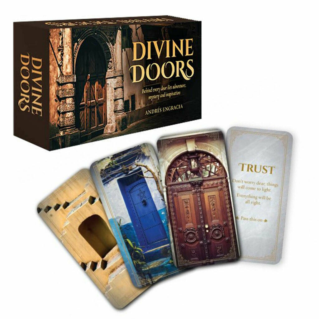Divine Doors Mini Oracle Deck New 40 Cards In Magnetic Box (2019)
