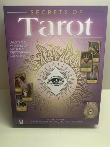 Secret Of The Tarot Cards Box Set Book And Tarot Deck New Free Shipping!