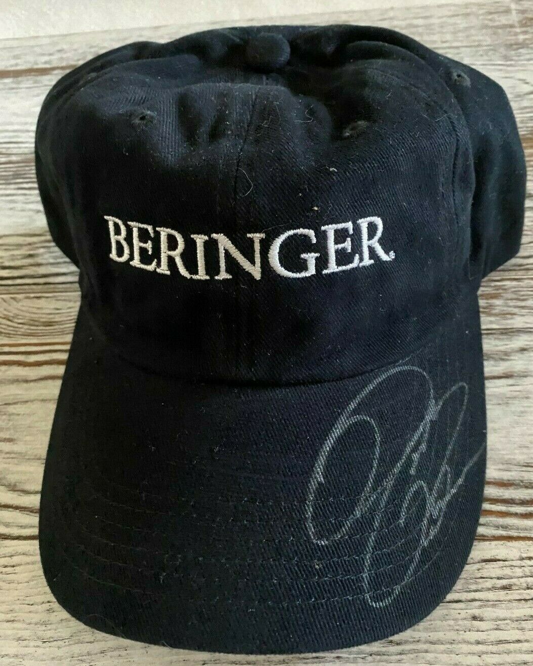 David Reutimann Beringer Vineyards Autographed Signed Hat Cap Nascar