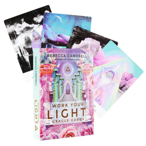 Work Your Light Oracle Cards By Rebecca Campbell A 44-card Deck Magic Game New