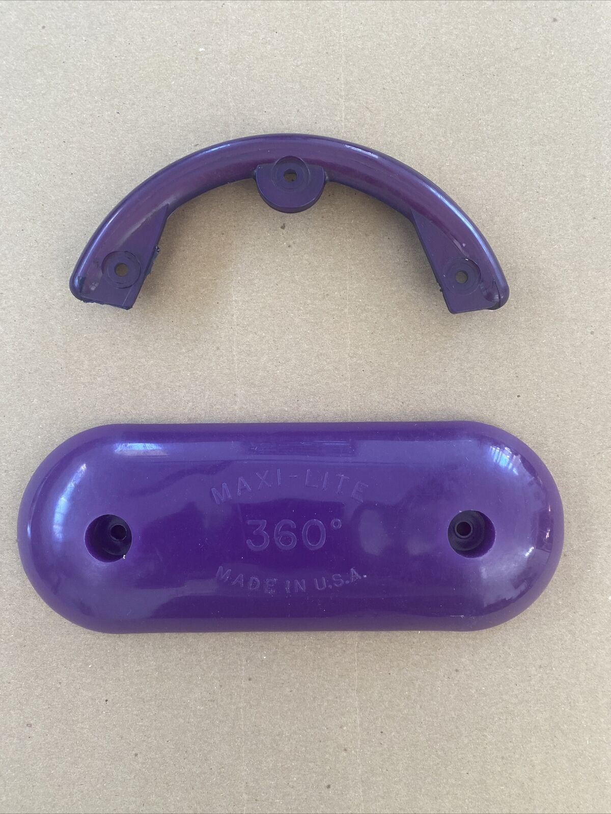 Nose Bone & Tail Bone 7.5” Vintage Skateboard Parts 6” Nose Purple By Madrid Co.