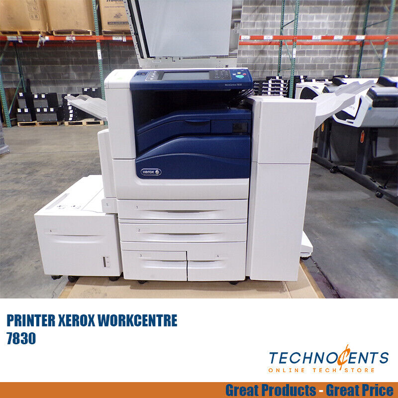 Xerox Workcentre 7830 Color Laser Multifunction Printer