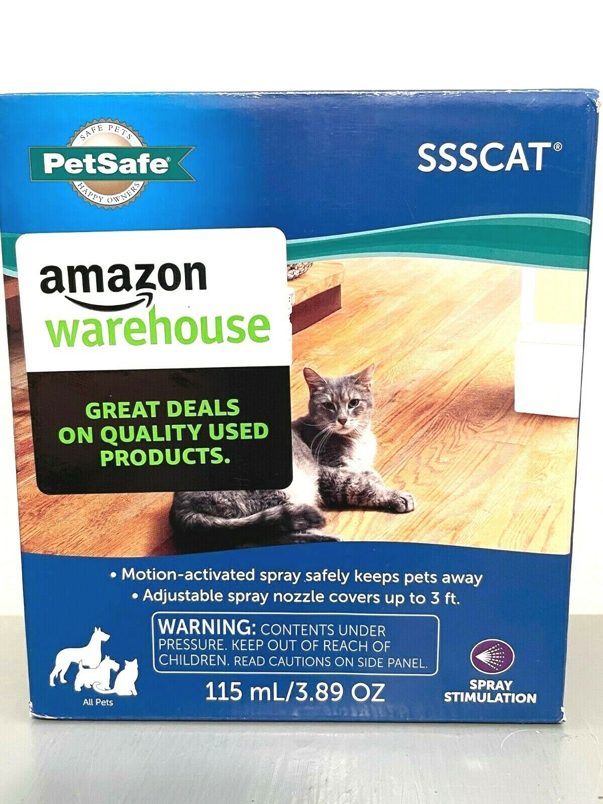 Petsafe Ssscat Spray Dog And Cat Deterrent System ~ Motion Activated ~ New