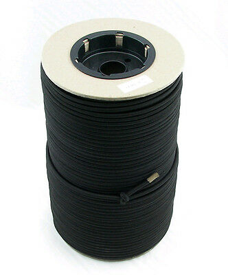 3/16" X 500 Ft Black Bungee Cord