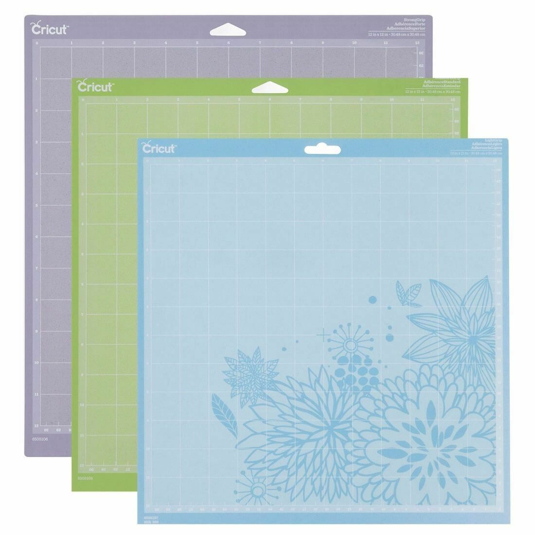 Cricut Tools Accessories Variety 3 Pack Adhesive Cutting Mat 12" X 12" 2002217