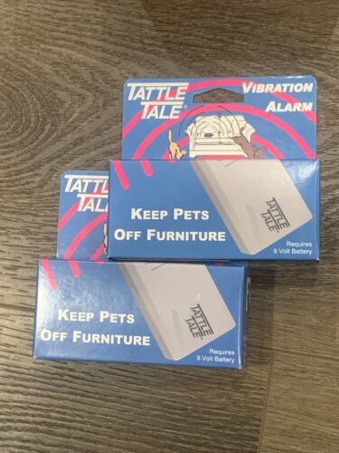 Tattle Tale Sonic Pet Training Alarm - 2 Pack - New/ Sealed.               A2