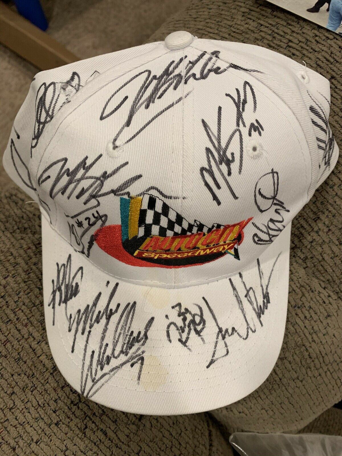 2001 Dale Earnhardt + Others Autographed Hat W/proof