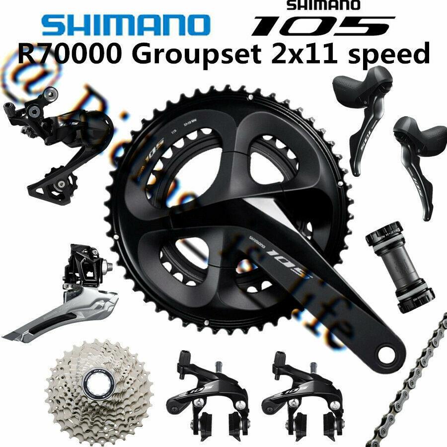 Shimano 105 R7000 2x11 Road Bike Groupset 50-34/52-36/53-39 170mm/172.5mm/175mm