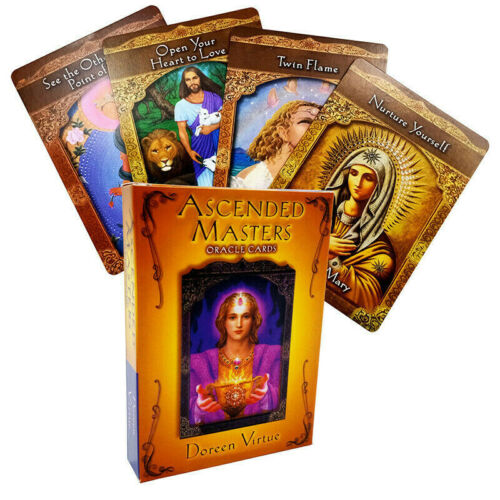 44x Ascended Masters Oracle Cards Doreen Virtue Card Deck Card Deck Prophecy New