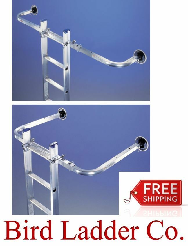 Werner 97p Adjustable True Grip Extension Ladder Standoff / Stabilizer