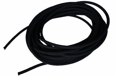 3/8" X 50' Usa Shock Cord Bungee Cord Rubber Rope Truck Tarp Strap Tie Down Blk